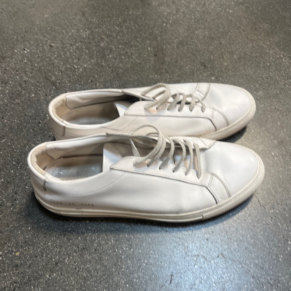 Common projects Minimalist White Leather Men’s Sneakers